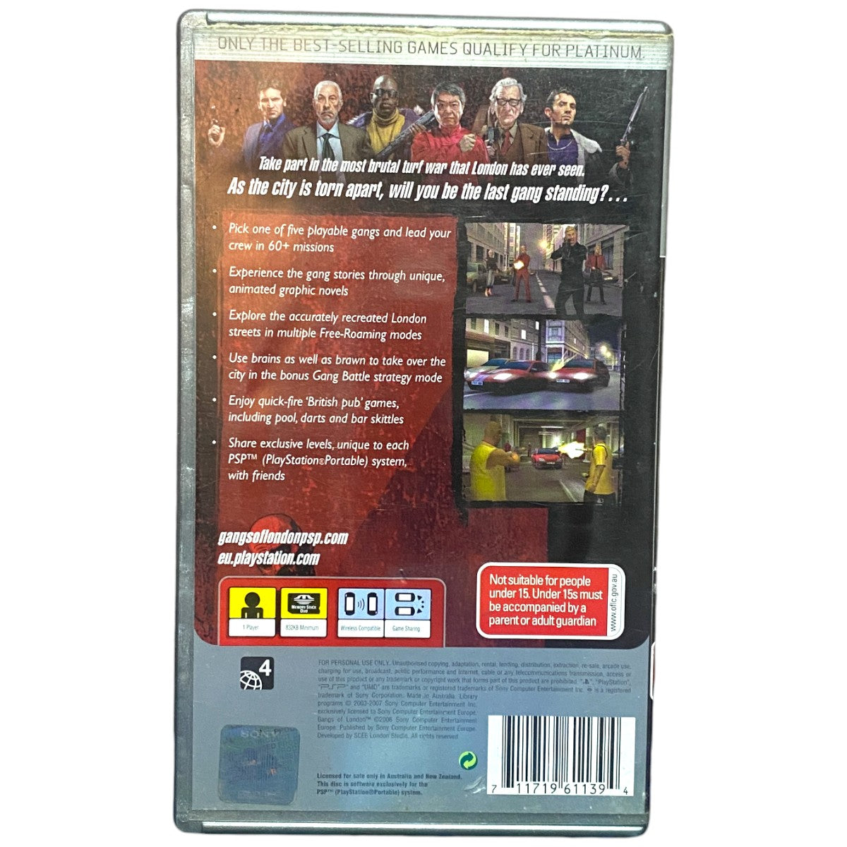 Gangs of London - PSP