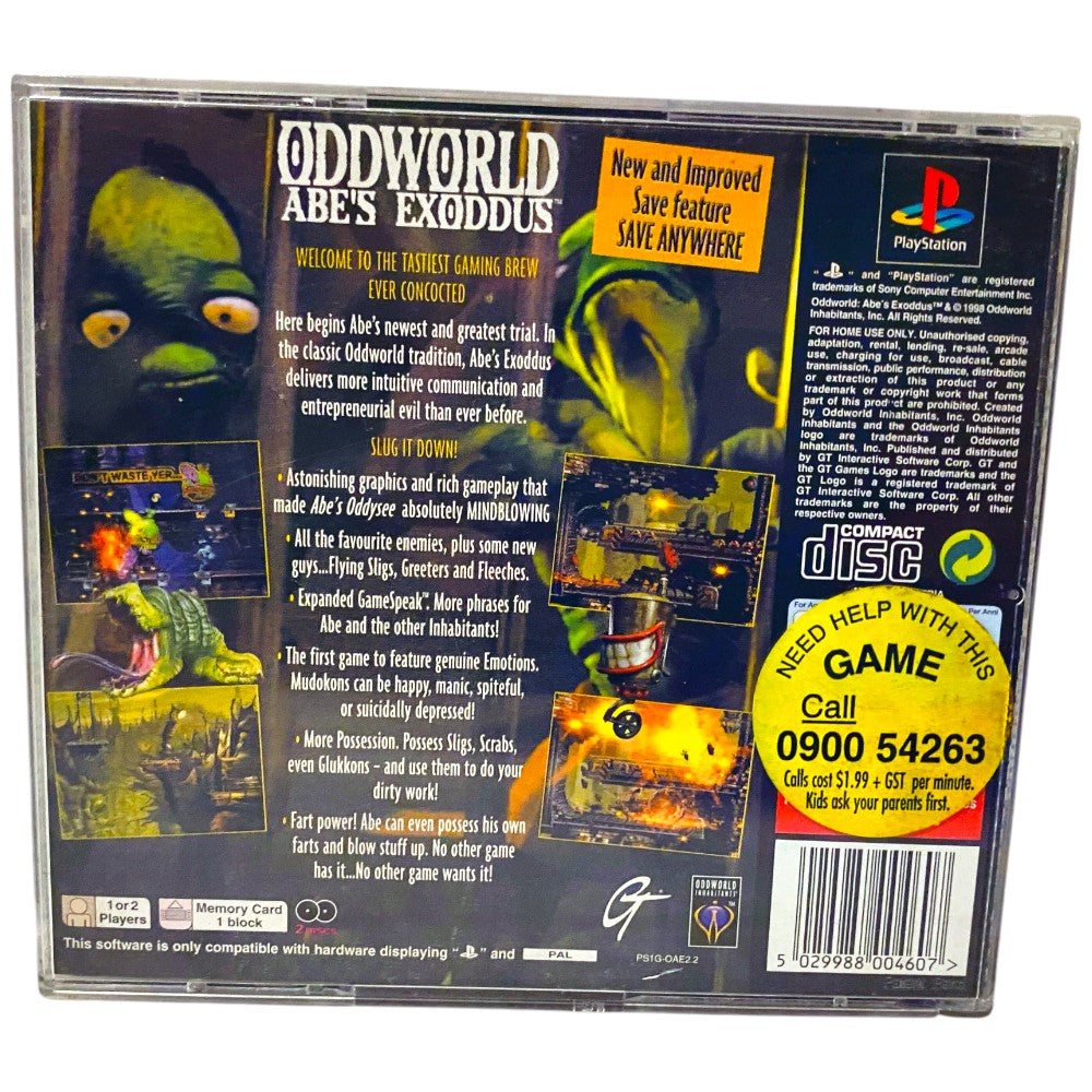 Oddworld: Abe's Exoddus - PS1