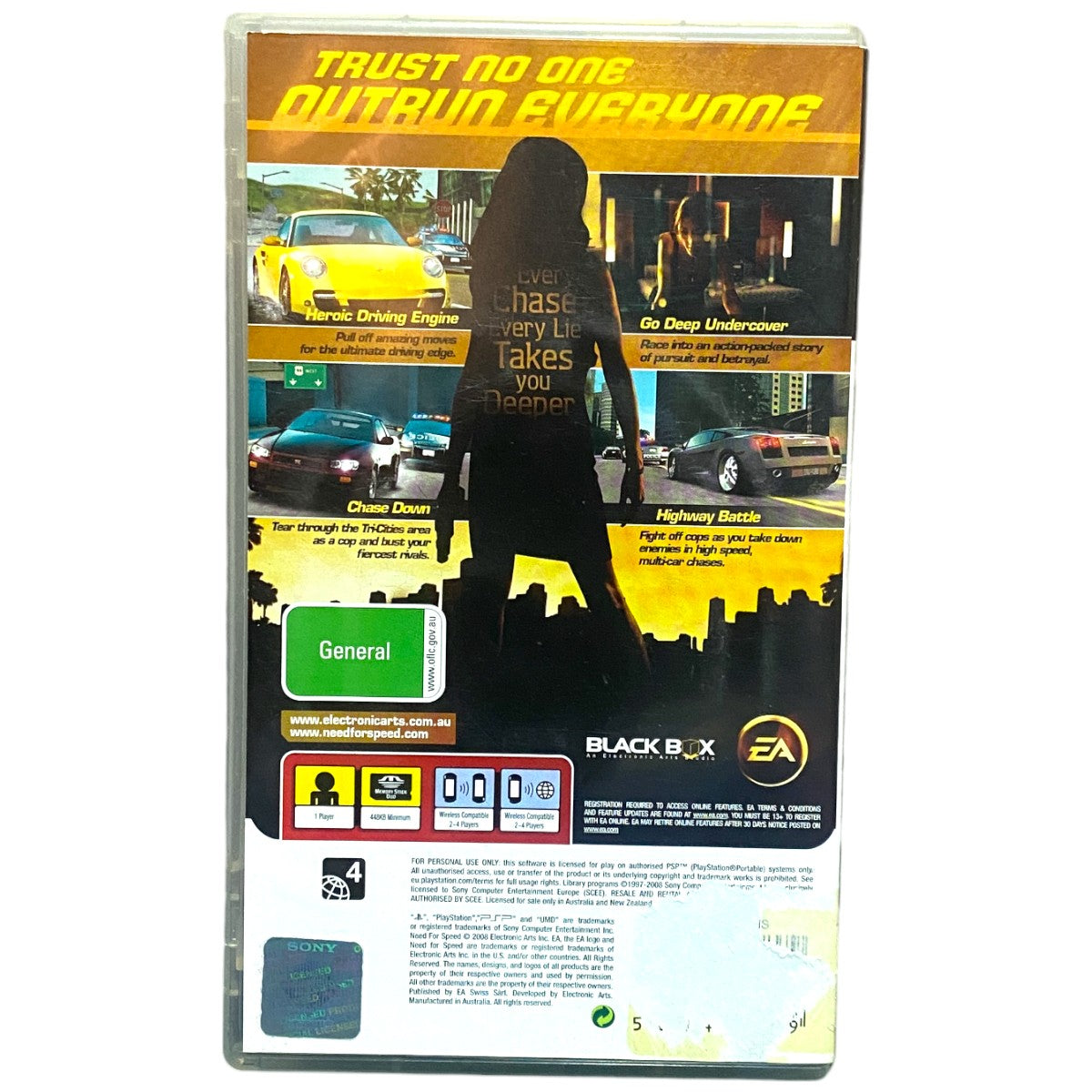 Need for Speed: Undercover - PSP
