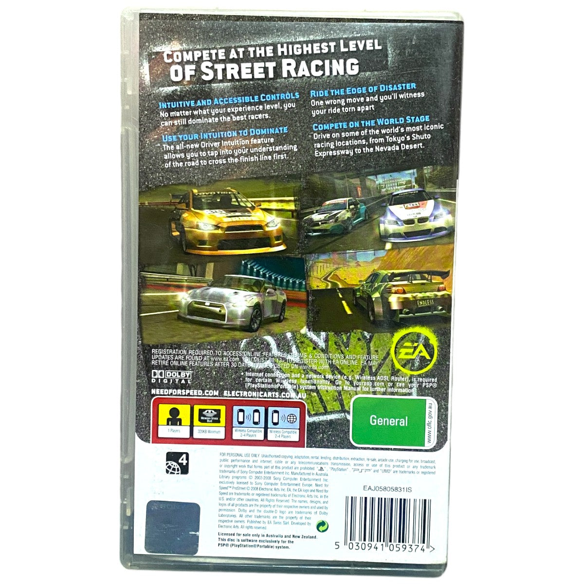 Need for Speed: ProStreet - PSP