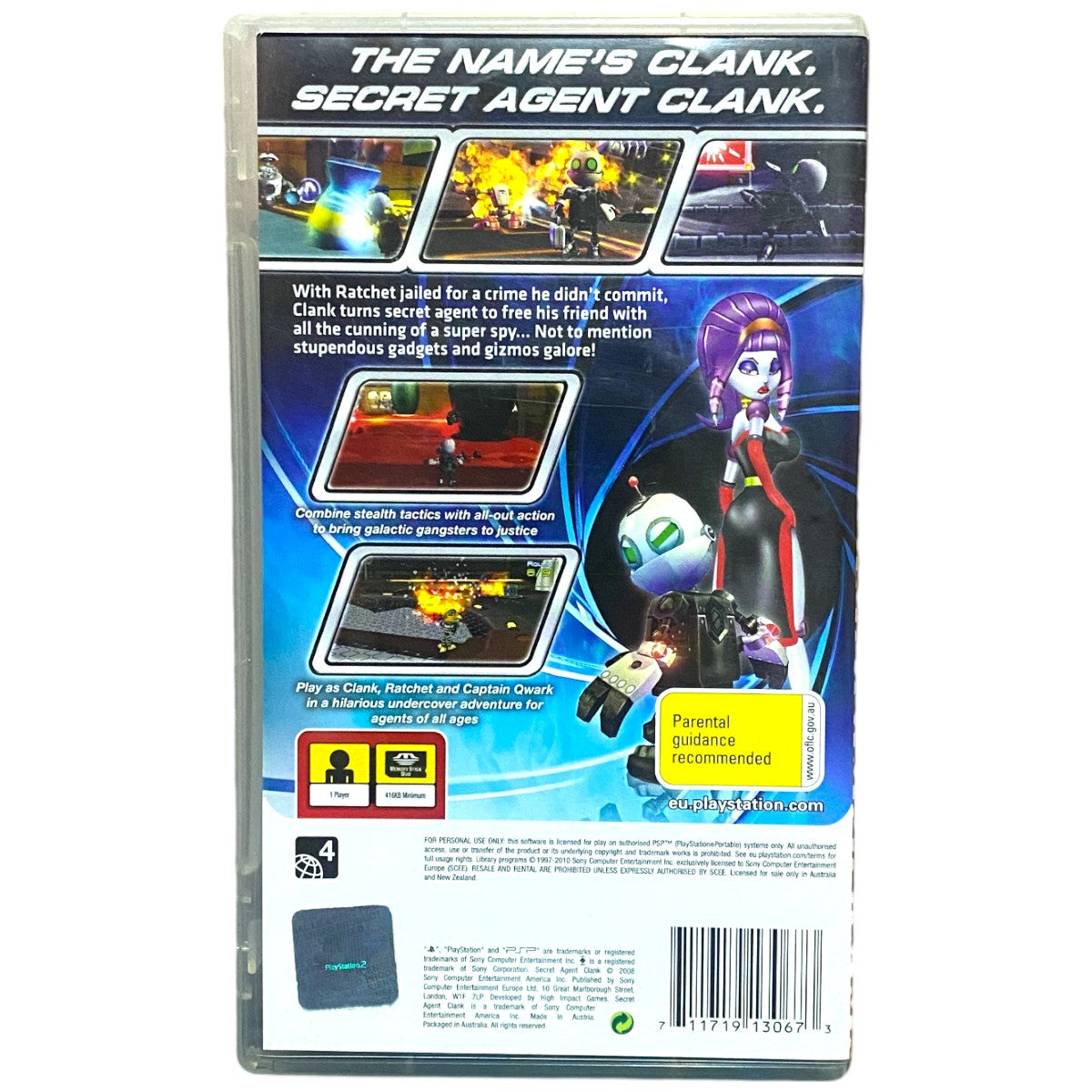 Secret Agent Clank - PSP