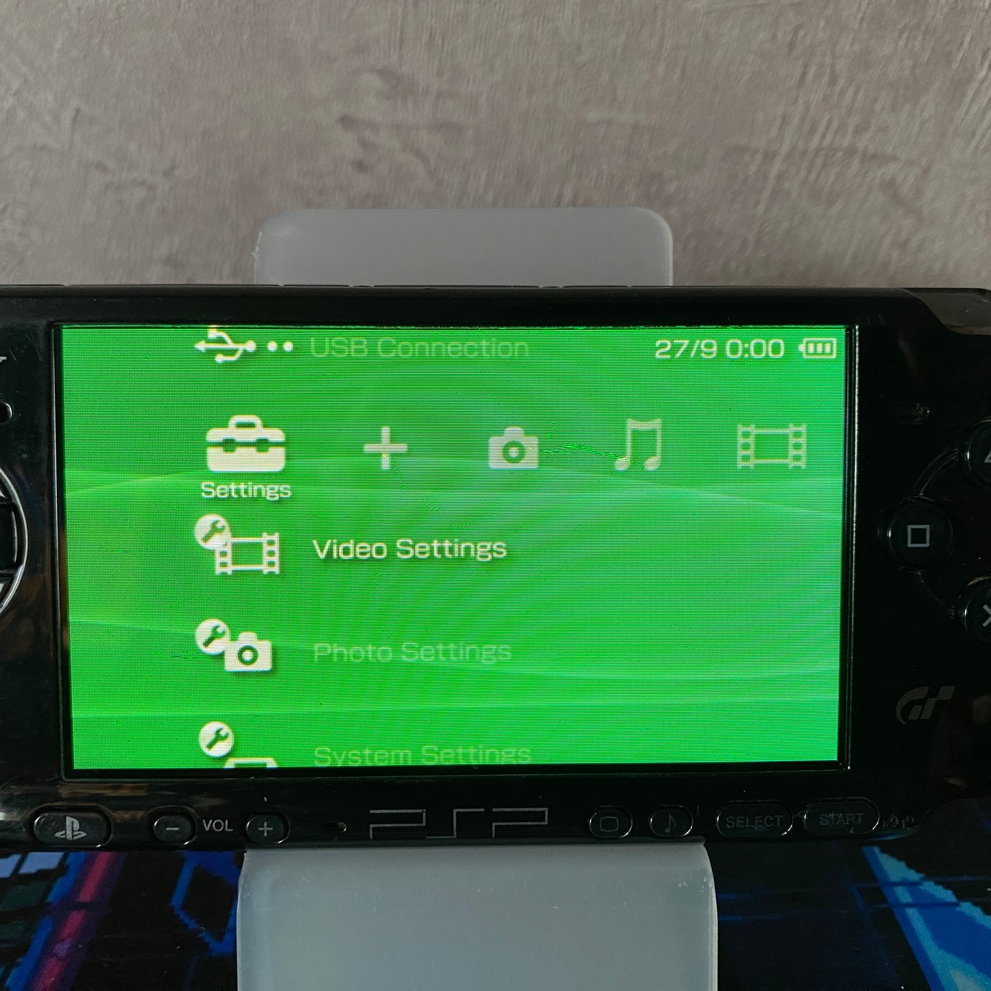 Modded SONY PSP 3002 Gran Turismo Limited Edition Console
