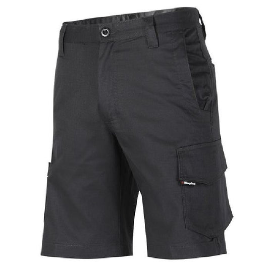 King Gee Workcool 2 Shorts - Charcoal