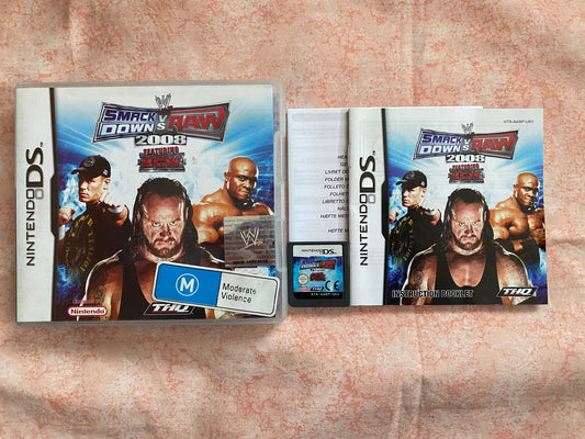 WWE Smackdown VS Raw 2008 - Nintendo DS