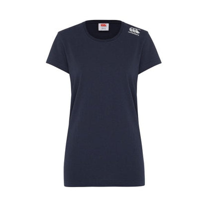Canterbury Womens CCC Small Logo Tee - Navy