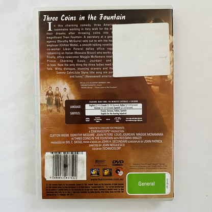 Three Coins in the Fountain  - DVD