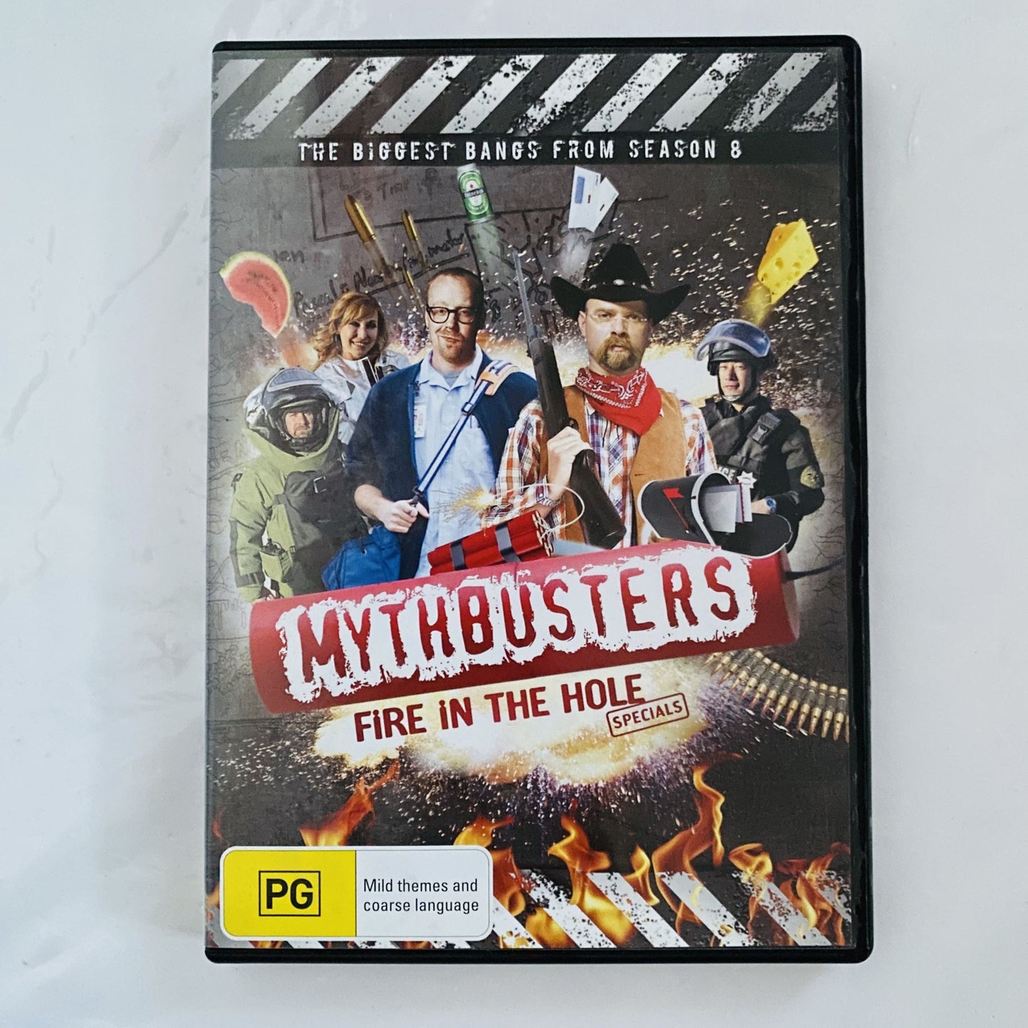 Mythbusters Fire in the Hole Specials  - DVD