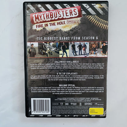 Mythbusters Fire in the Hole Specials  - DVD