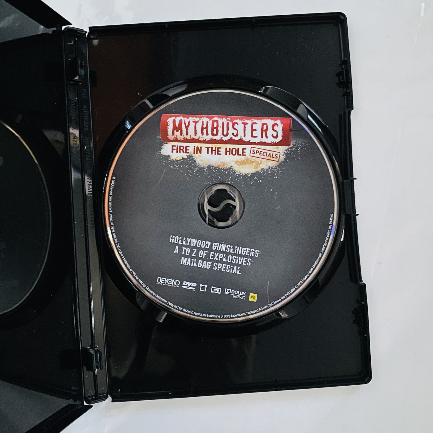 Mythbusters Fire in the Hole Specials  - DVD