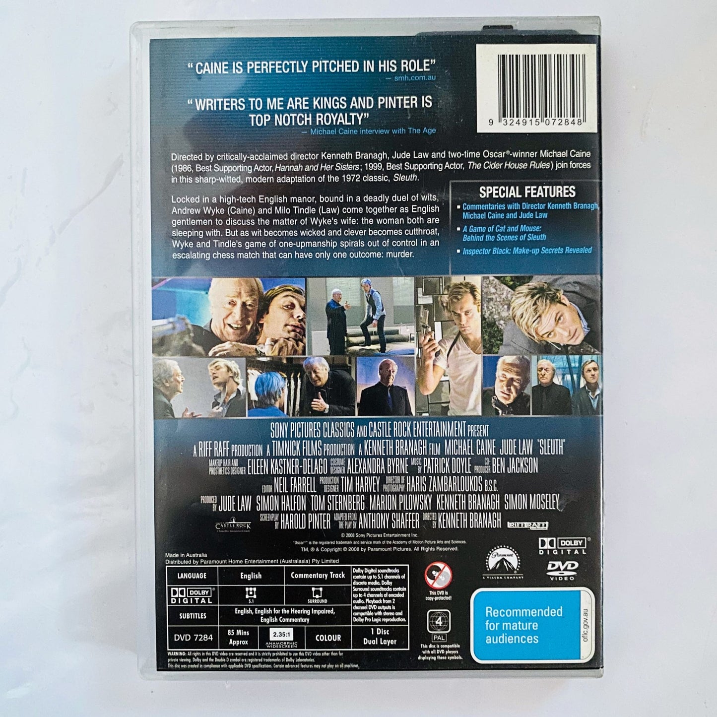 Sleuth  - DVD
