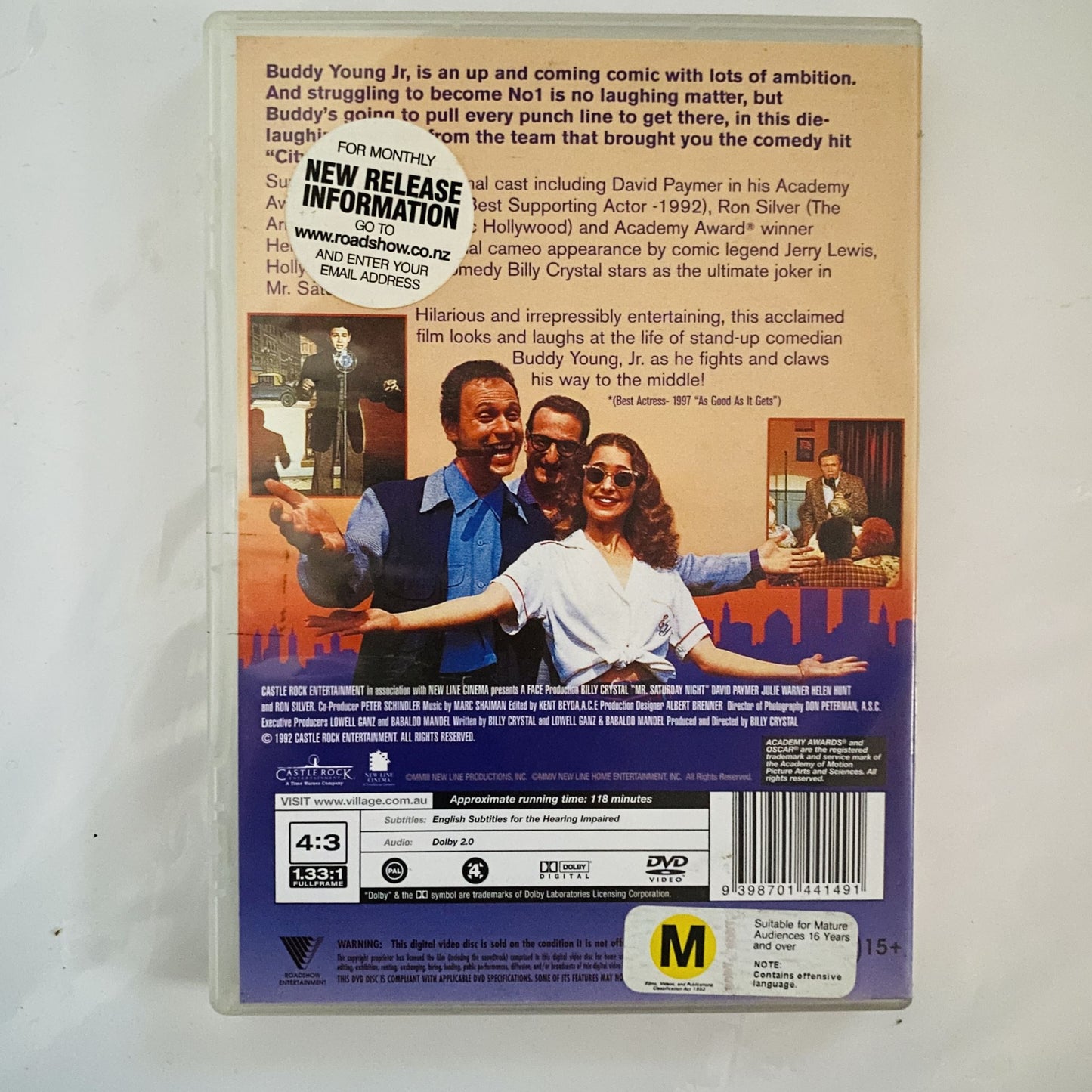 Mr Saturday Night - DVD