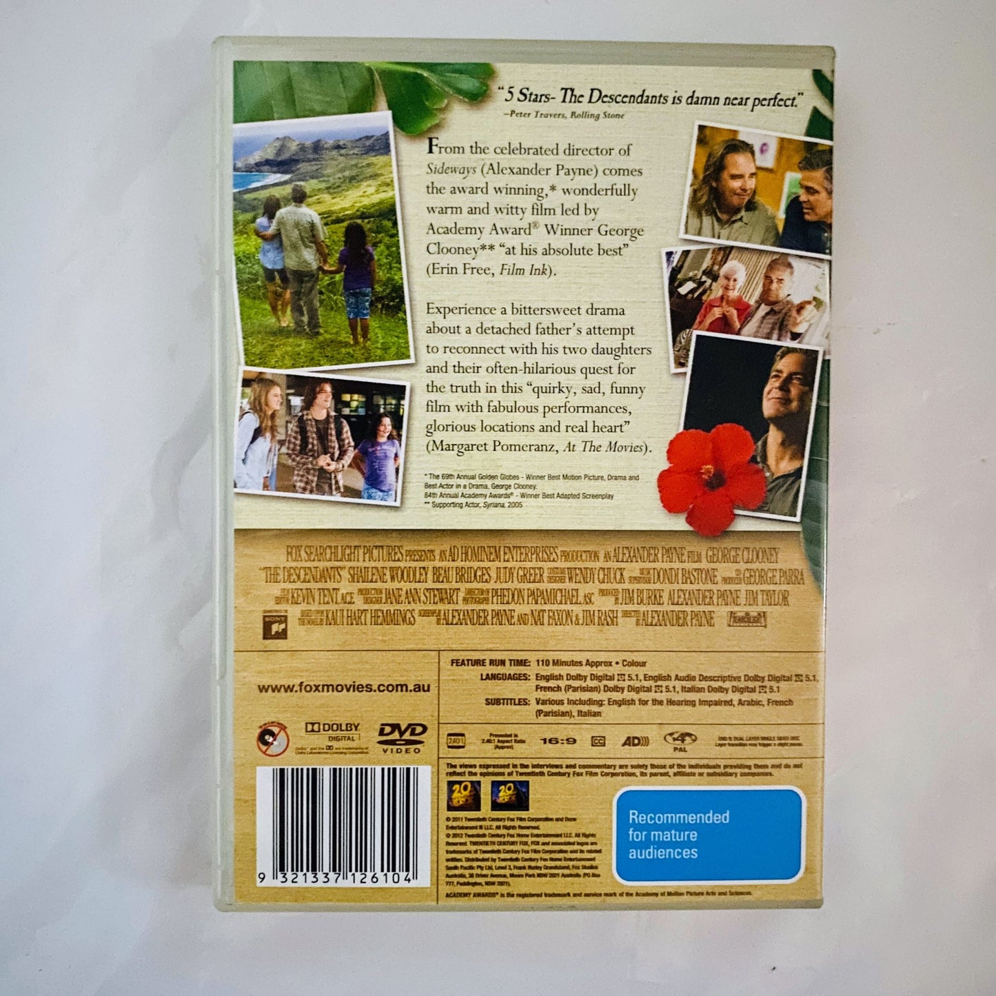 The Descendants  - DVD