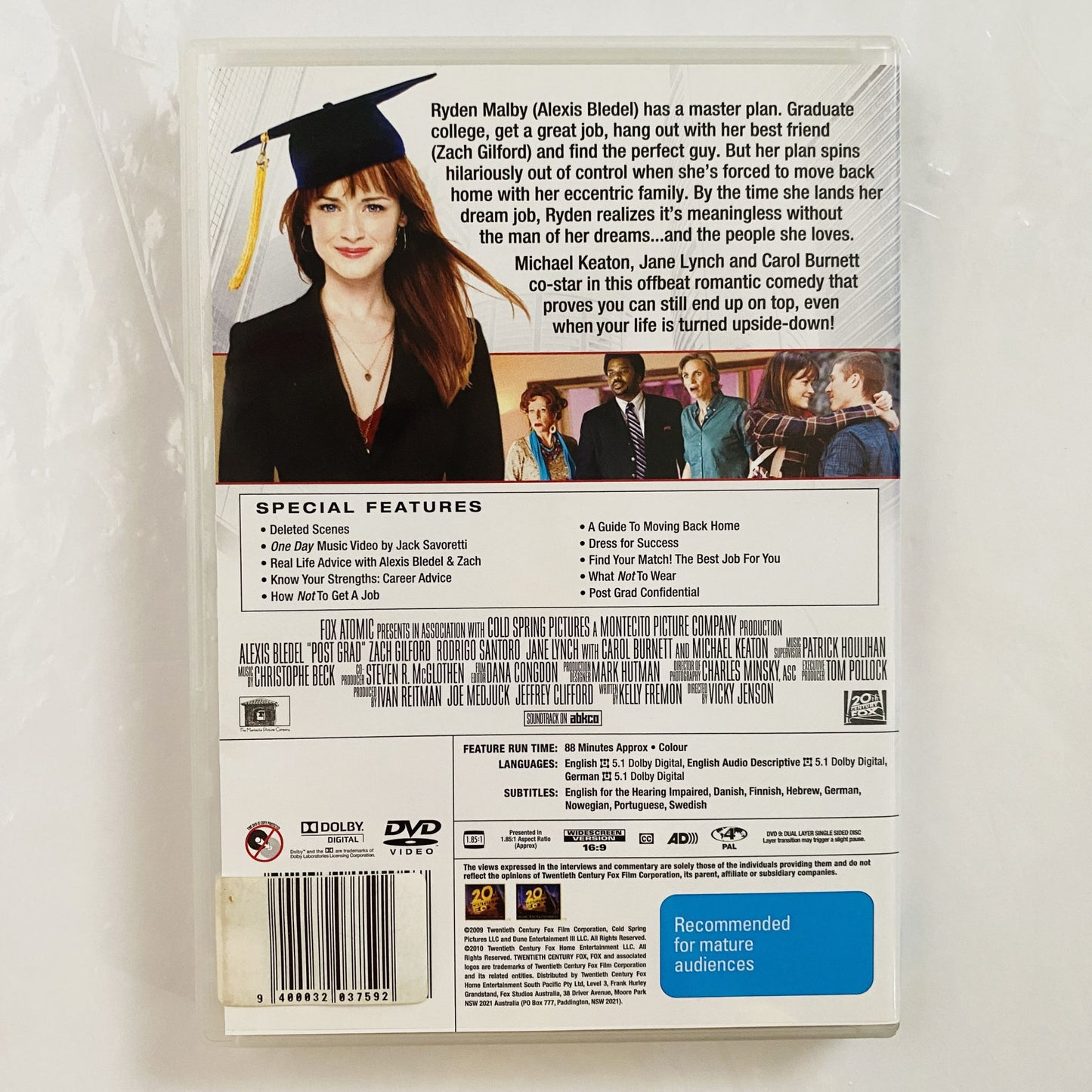 Post grad - DVD