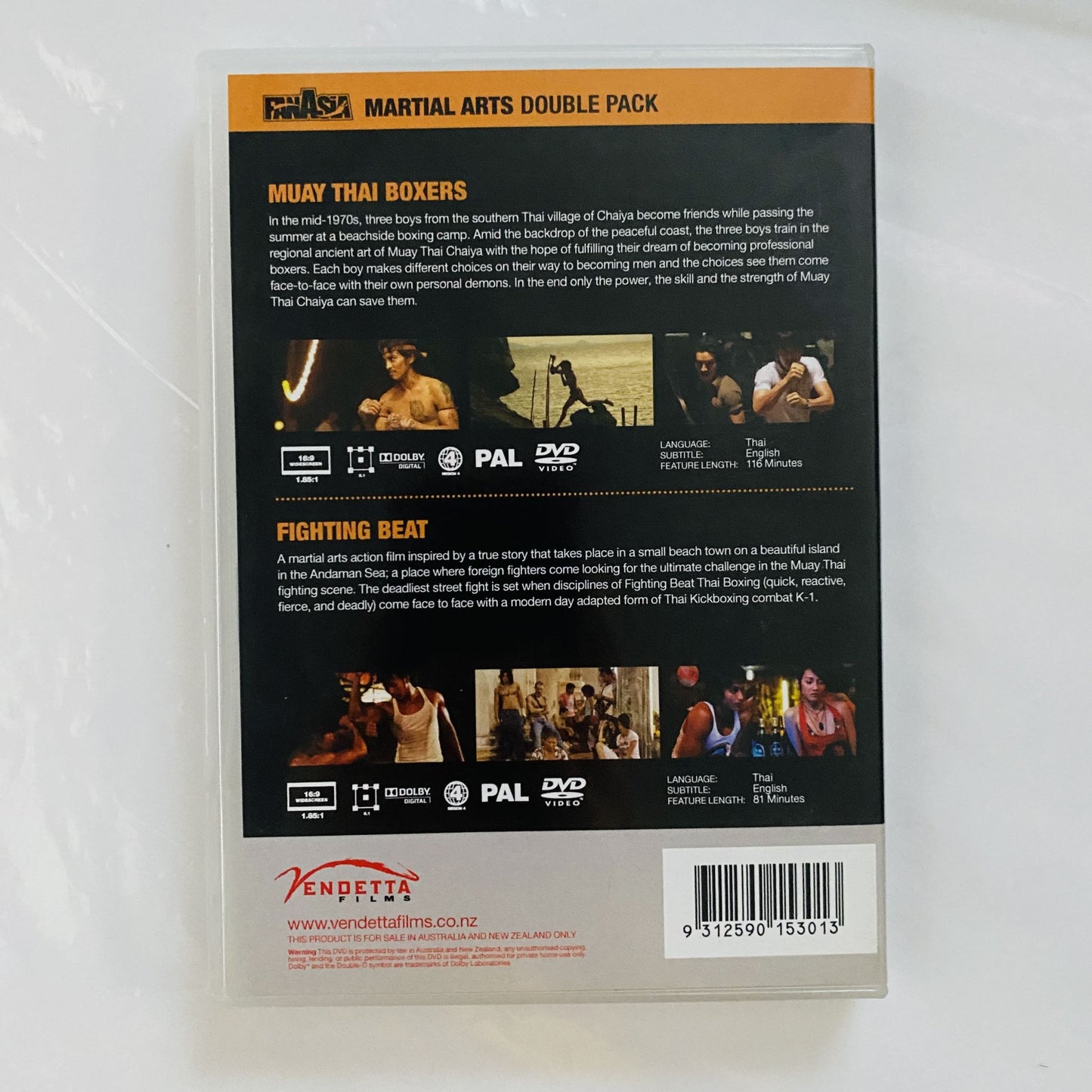 Muay Thai Chaiya Boxers - Fighting Beat - DVD