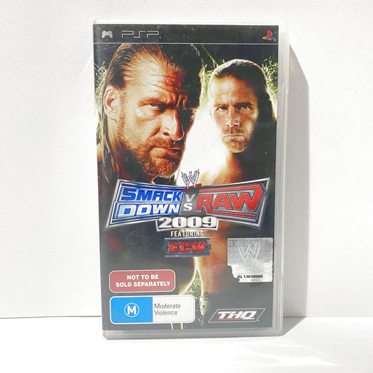 WWE Smackdown VS Raw 2009 with Bonus Disc - PSP