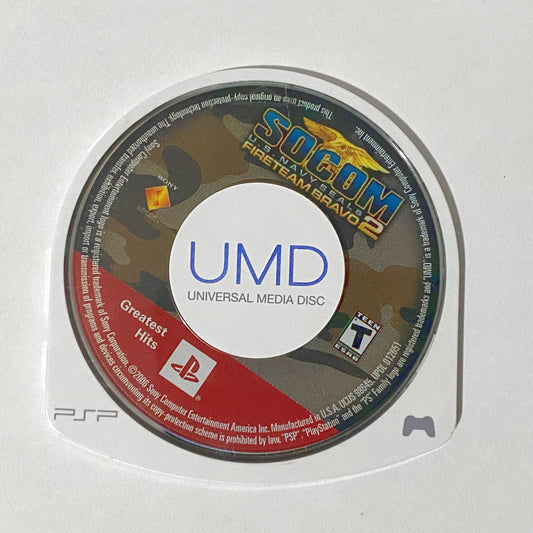 SOCOM U.S NAVY SEALS Fire Team Bravo 2 - PSP