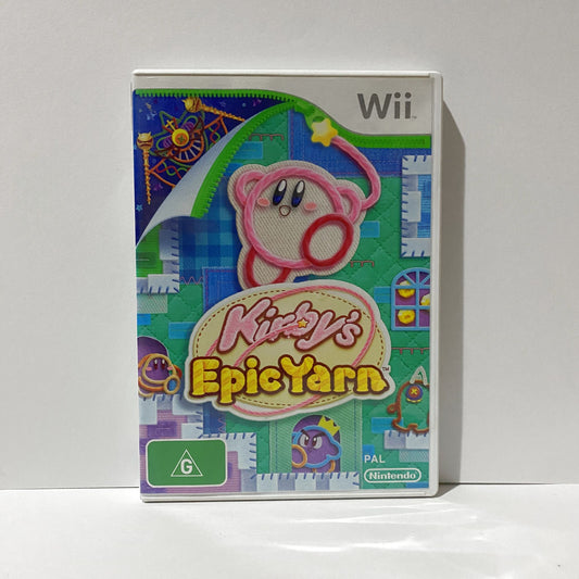 Kirby's Epic Yarn - Nintendo Wii