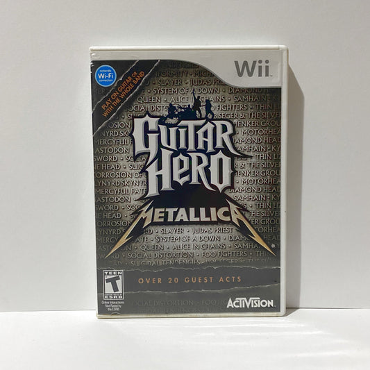 Guitar Hero Metallica NTSC- Nintendo Wii