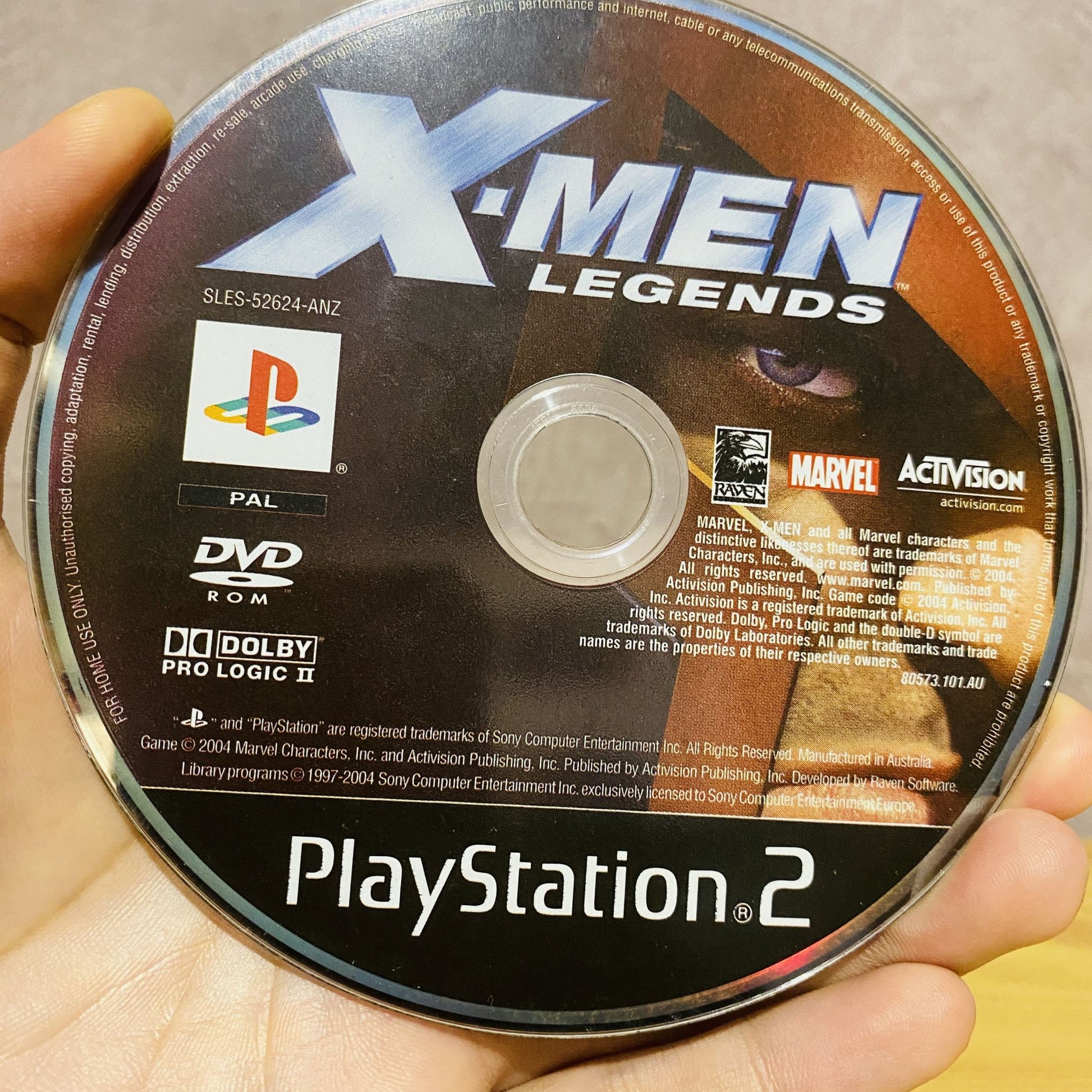 X-Men Legends - PS2.