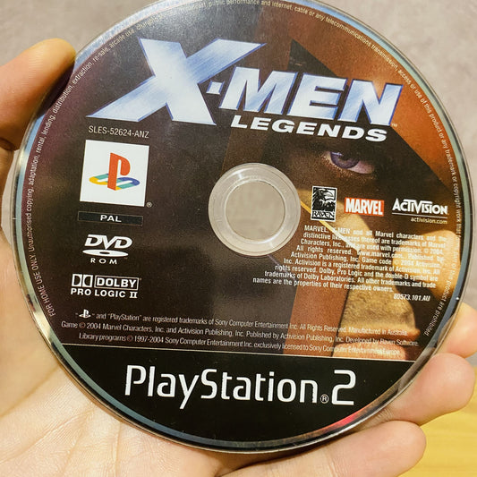 X-Men Legends - PS2.