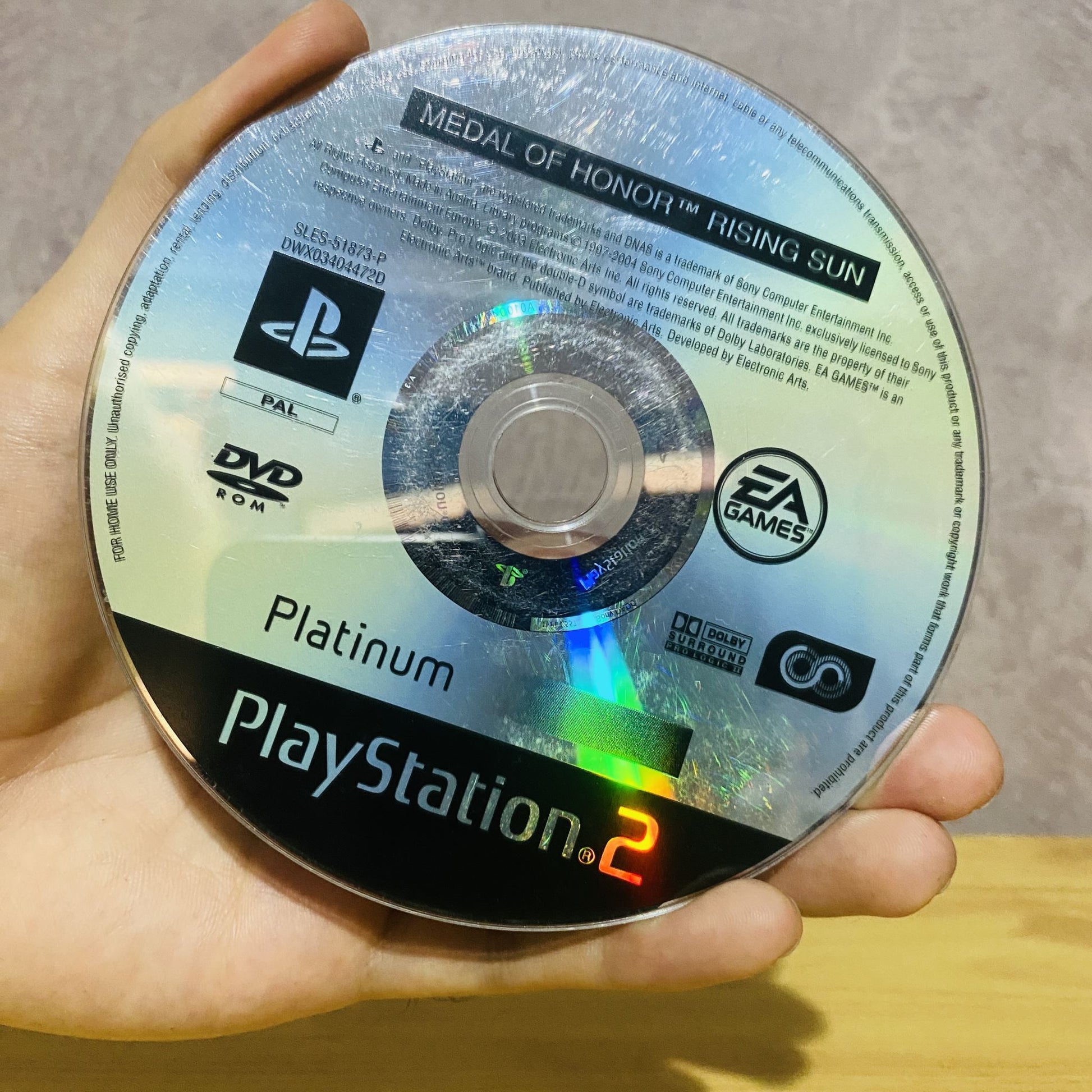 Medal Of Honor Rising Sun - PS2