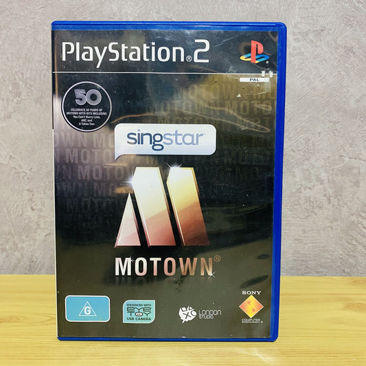 Singstar Motown - PS2.
