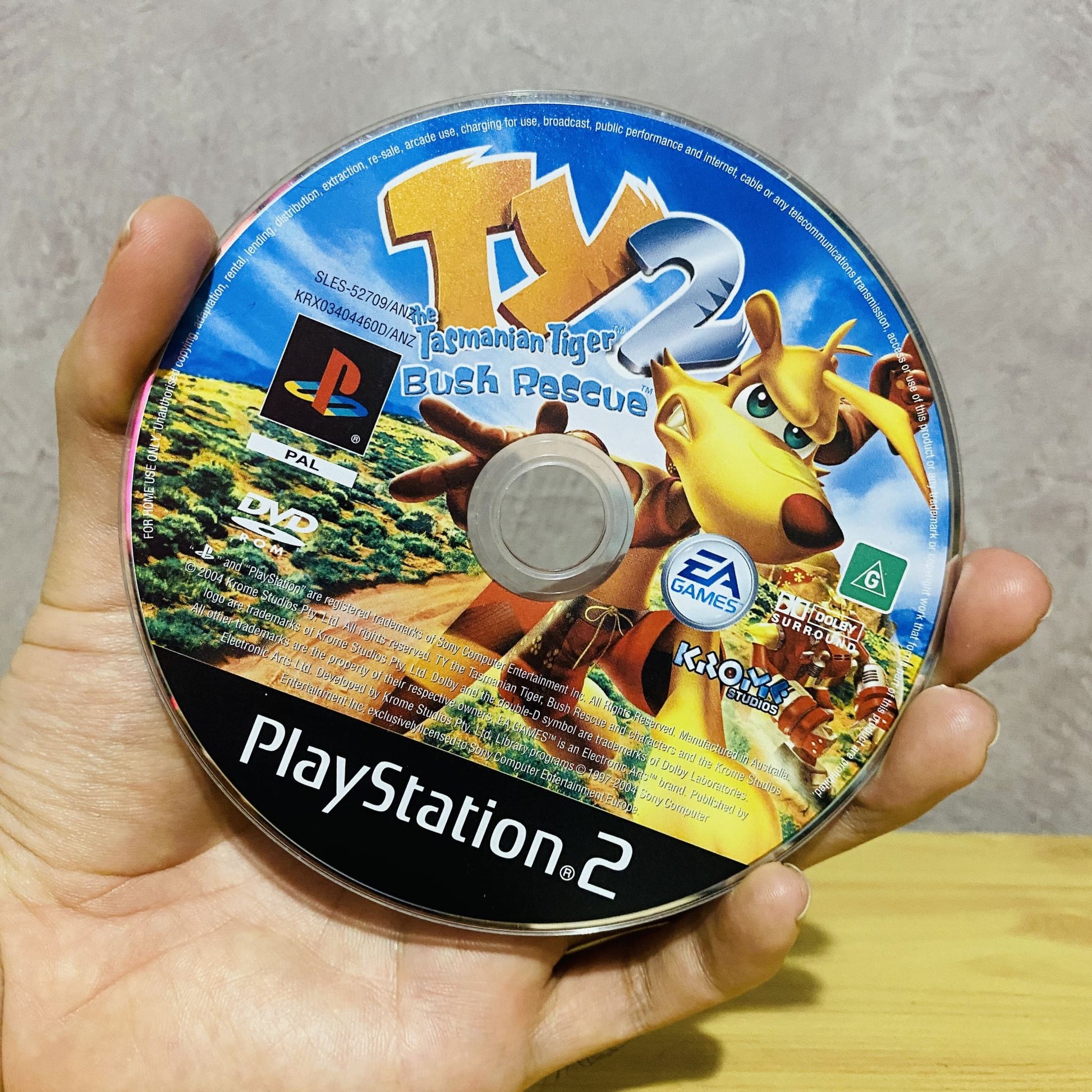 Ty The Tasmanian Tiger 2 Bush Rescue - PS2.