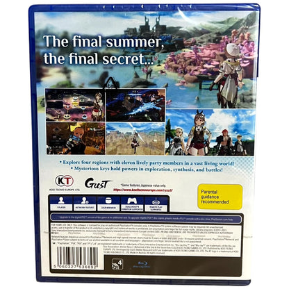 Atelier Ryza 3: Alchemist of the End & the Secret Key - PS4 - NEW