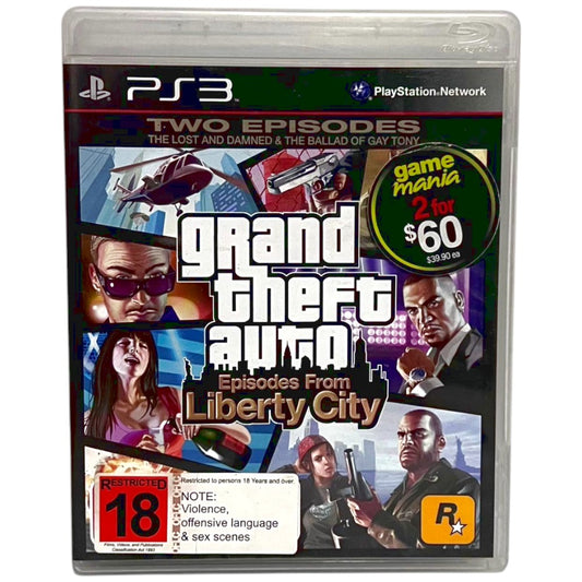 Grand Theft Auto: Episodes from Liberty City - PS3