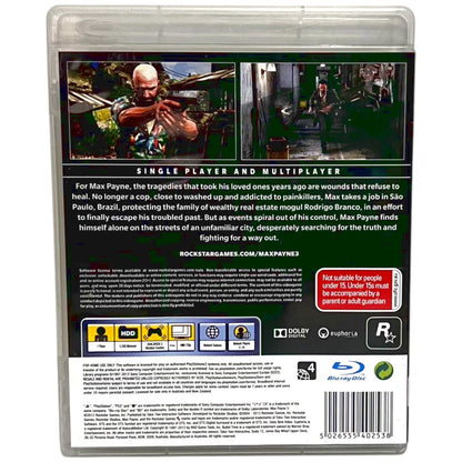 Max Payne 3 - PS3