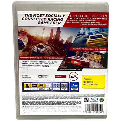 Need for Speed: Most Wanted - PS3