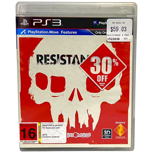 Resistance 3 - PS3
