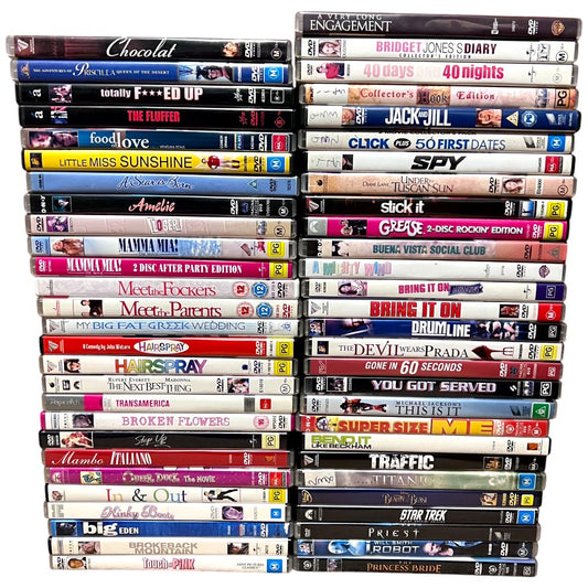 50+ Bulk Lot Movies