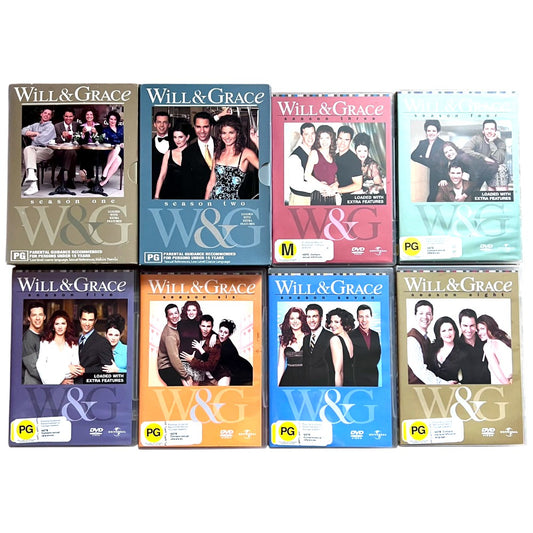 Will and Grace: The Complete Collection Seasons 1-8