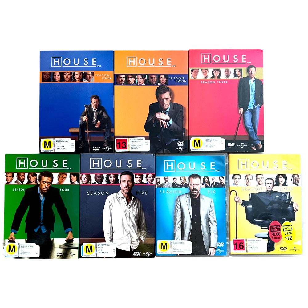 HOUSE M.D. Seasons 1-7