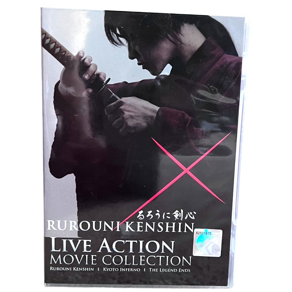 Rurouni Kenshin Live Action 3 Movies Collection