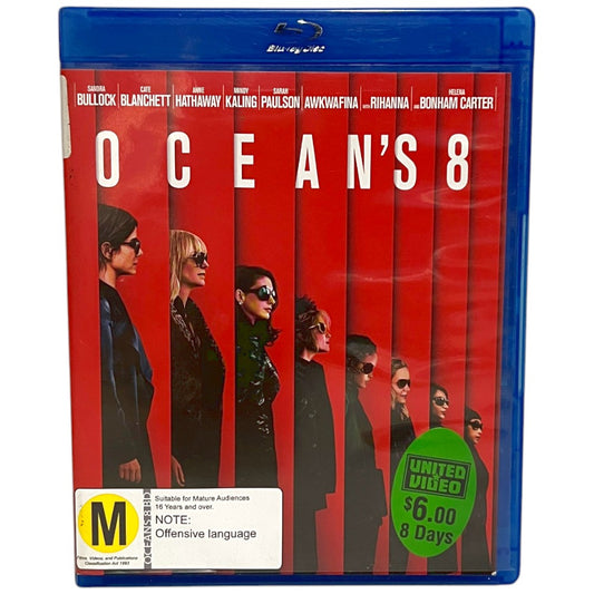 Ocean's 8
 - Blu-Ray