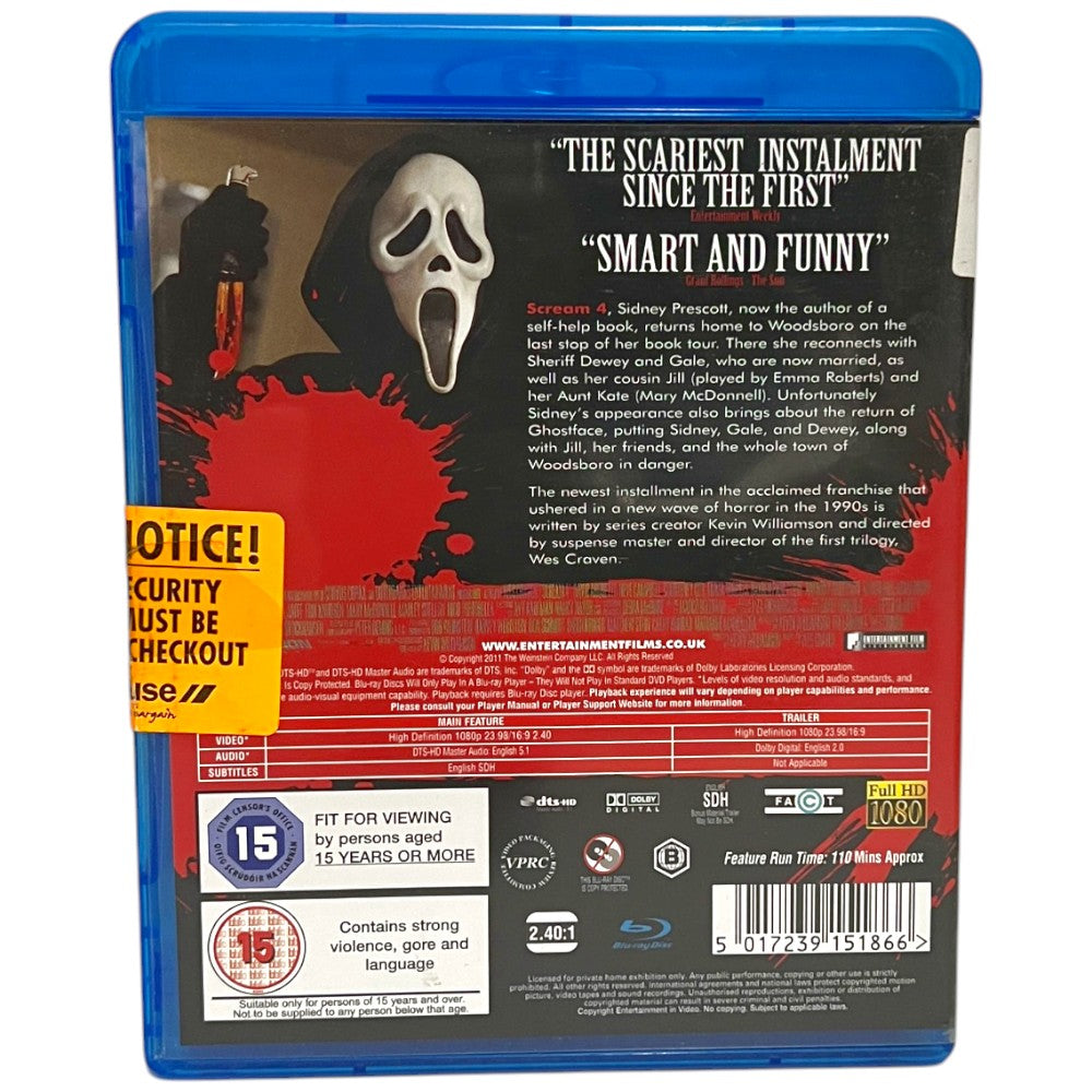 Scream 4 - Blu-Ray