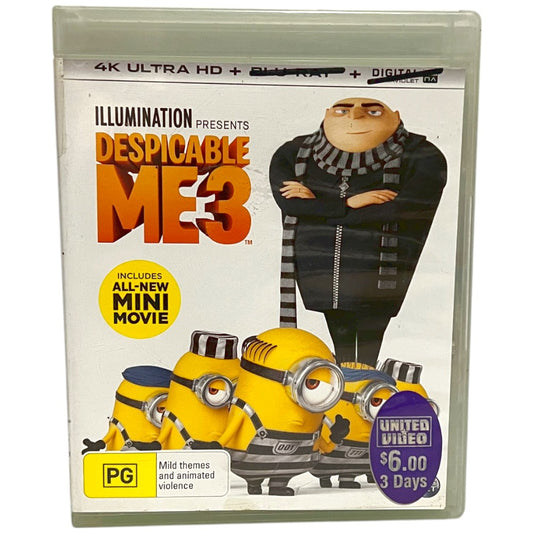 Despicable Me 3 4K Ultra HD - Blu-Ray