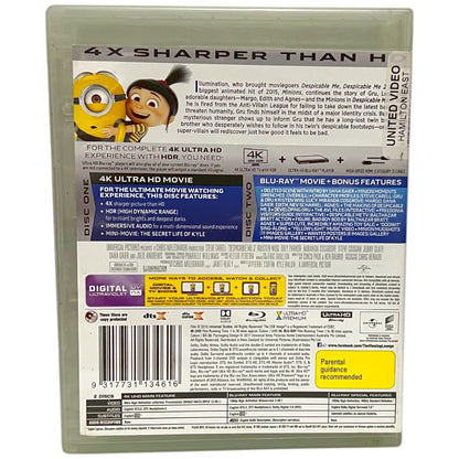 Despicable Me 3 4K Ultra HD - Blu-Ray