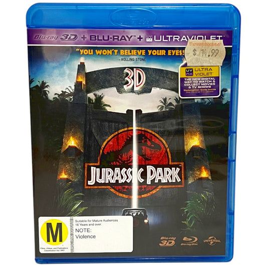 Jurassic Park 3D - Blu-Ray