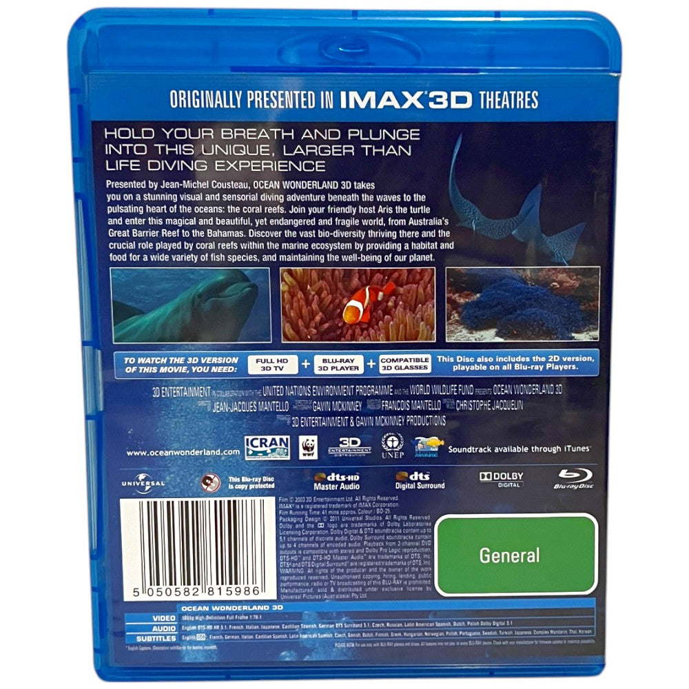Ocean Wonderland 3D - Blu-Ray