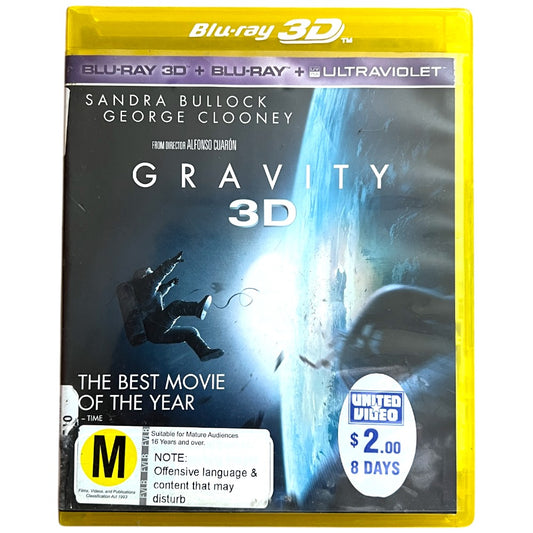 Gravity 3D - Blu-Ray