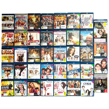 39 Drama, Romance, Comedy Bulk Movies - Blu-Ray