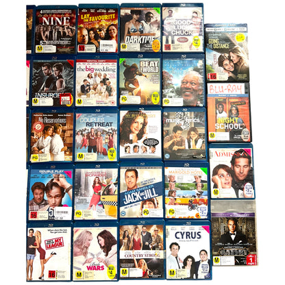 39 Drama, Romance, Comedy Bulk Movies - Blu-Ray