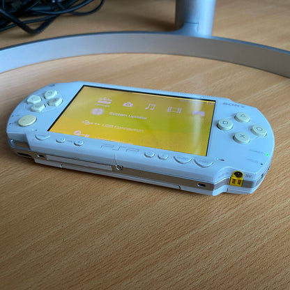 Modded SONY PSP 1002 Console - White