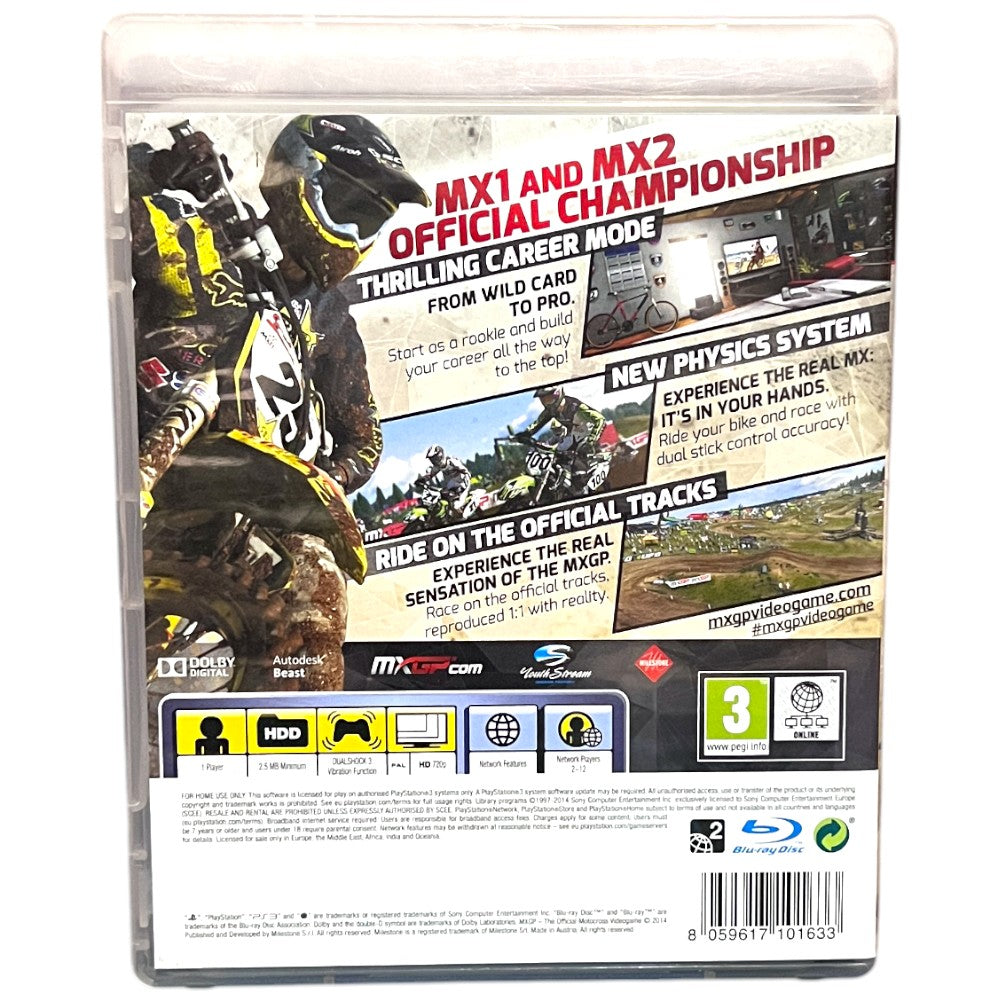 MXGP: The Official Motocross Videogame - PS3