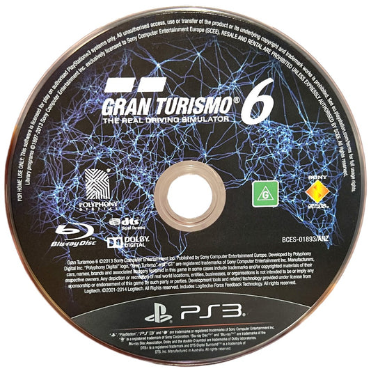 Gran Turismo 6 - PS3