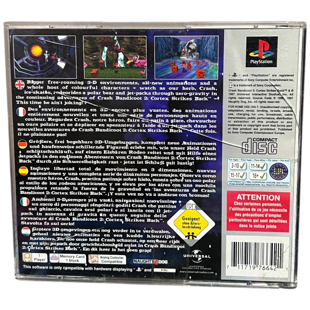 Crash Bandicoot 2: Cortex Strikes Back - PS1