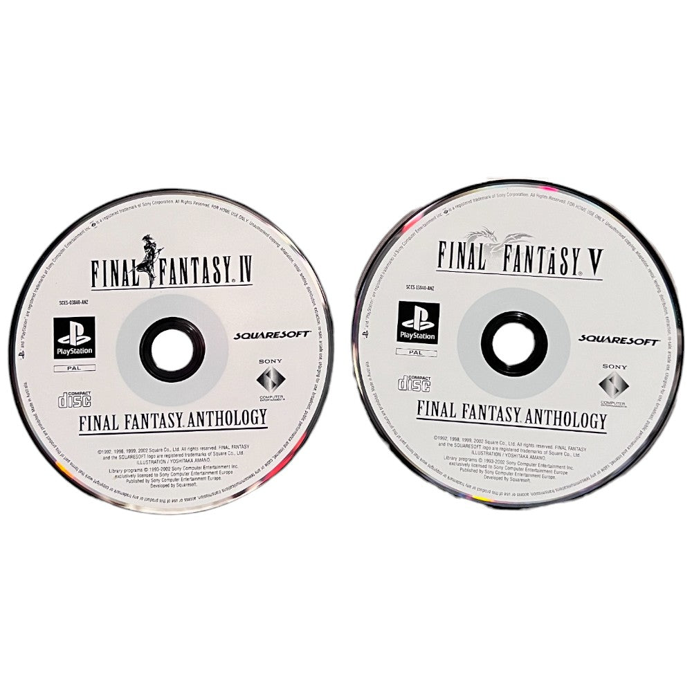 Final Fantasy Anthology - IV & V - PS1